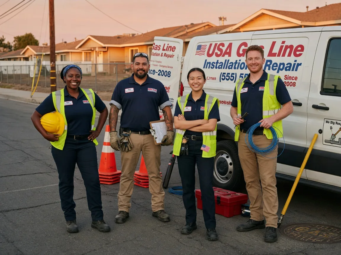 Gas Line Installation company in Francesville, IN